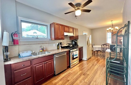 Verona House | Spacious family home with central air! 5 min walk to verona park