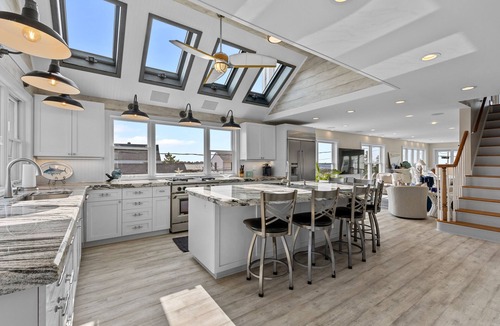 Saybrook Manor House | Spacious Modern Ocean Front Beach House in IndianTown Beach Old Saybrook, CT