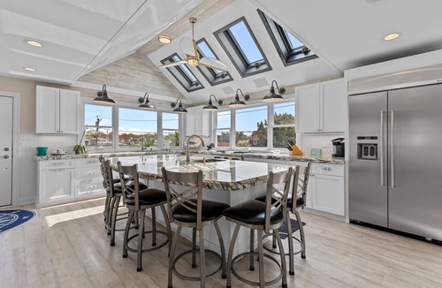 Saybrook Manor House | Spacious Modern Ocean Front Beach House in IndianTown Beach Old Saybrook, CT