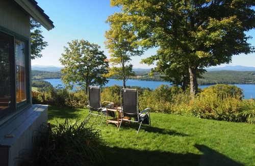Greensboro House | Spectacular Retreat Overlooking Caspian Lake, Private Dock