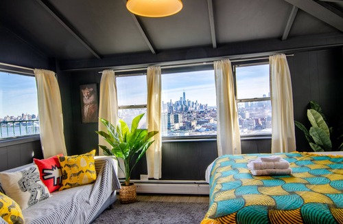 Weehawken Apartment | Spectacular views of NYC 7 bedroom 2.5 bath with private balcony