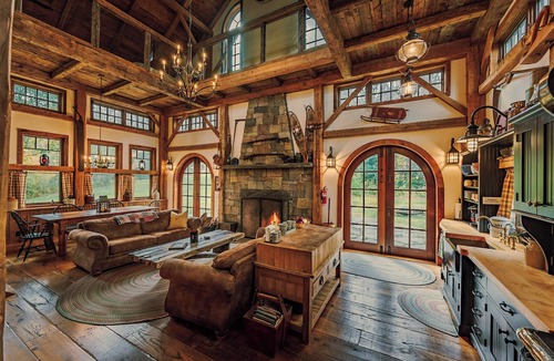 Morrisville House | Stunning Barn & Silo retreat, on 300 private acres, Treehouse, 15 min to Stowe.