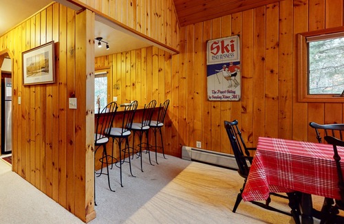 Sunday River Area House | Stunning Ski Lodge with Mountain Views & Epic Game Room - Walk to Resort
