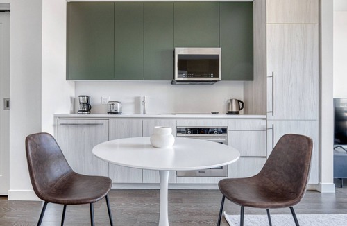 Fenway–Kenmore Apartment | Stylish Fenway 1BR w/W/D, Roof & Gym, nr Fenway Park, by Blueground