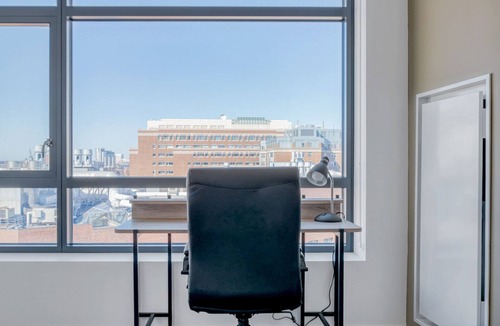 Fenway–Kenmore Apartment | Stylish Fenway 1BR w/W/D, Roof & Gym, nr Fenway Park, by Blueground