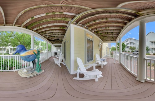 Sunset Island House | Sunset Island Beach House w/3 Large Decks, 75' TV, quick walk to amenities