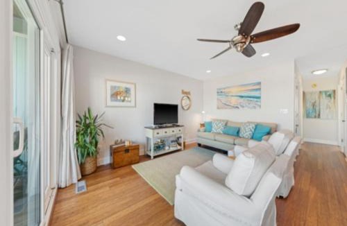 Carolina Beach Apartment | Surf Break - Feel your stress melt away as you relax on the ocean view deck and listen to the waves crash condo
