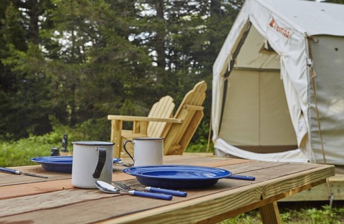 Salem RV Rental | Tentrr Signature Site - Bargate Trail Tent at Sky Parlor Farm