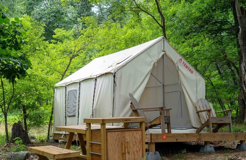 Mathias RV Rental | Tentrr State Park Site - WV Lost River State Park - Wooded Wilderness C - Single
