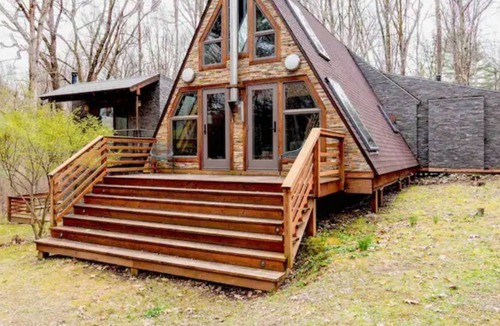 Ancram House | The Ancram A - Luxury Mid-Century Modern Cabin