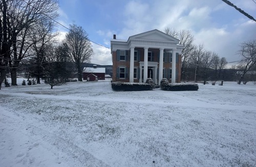 Fultonham House | The Beekman Mansion. A recently restored 1840s Greek Revival in the Catskills.