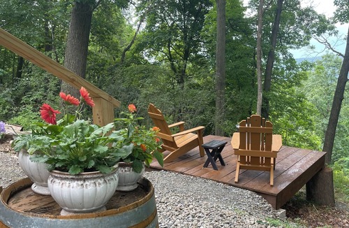 Hammondsport Cabin | THE GRAPE ESCAPE - OFF GRID CABIN - Wine Trail & Lake View - Pet Friendly!n