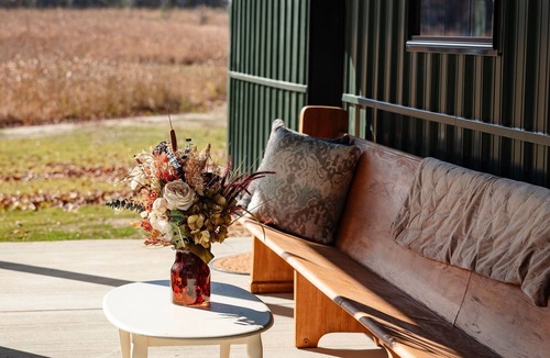 Glen Allen House | The Greenwood, a modern barndominium. Cozy, spacious, and private