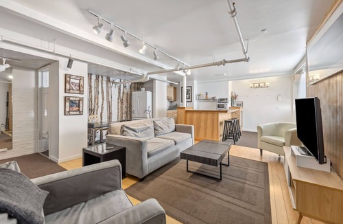 Lake Placid Apartment | The Haus on Mirror Lake Suite 9