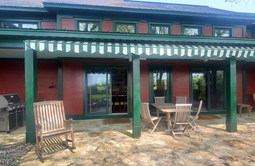 Brandon House | The Old Orchard Home surrounded by a small apple orchard, large meadows, and a private pond