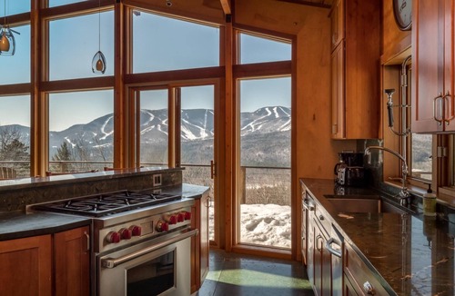 Sunday River Area House | The Ridge House-Modern Chalet! Spectacular Slope Views