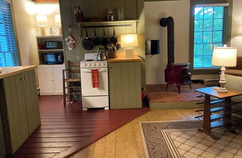 Warm Springs House | The Tannery! Private Dipping Pool In The Warm Springs Stream! Pet Friendly!