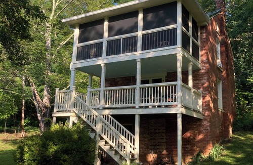 Warm Springs House | The Tannery! Private Dipping Pool In The Warm Springs Stream! Pet Friendly!