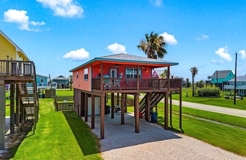 Surfside Beach House | This is a Sweet Little Custom Home Located on the Pedestrian Beach Near Fishing