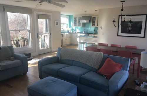 South Kingstown House | Tranquil 2-bedroom guest suite steps from a private beach. Sleeps four max.