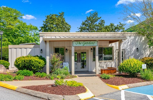 Lake Lure Condo | Tranquil home near the lake with two furnished decks, fast WiFi, and fireplace