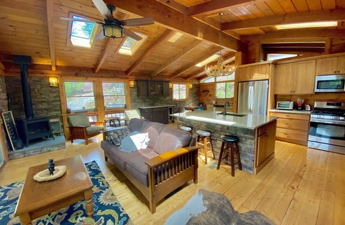 Lake Luzerne-Hadley House | Tranquil, Serene, and Picturesque home with 100 foot private beach
