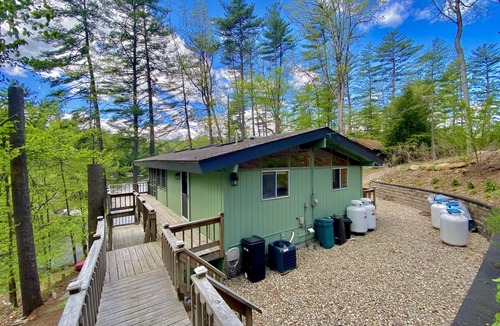 Lake Luzerne-Hadley House | Tranquil, Serene, and Picturesque home with 100 foot private beach