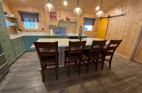 Landaff Cabin | Tranquility: Secluded White Mountains New Build Custom Log Home on 5 acres