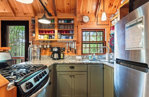 Rangeley Plantation House | Tree House - Waterfront home situated in a quiet cove looking at Toothaker Island