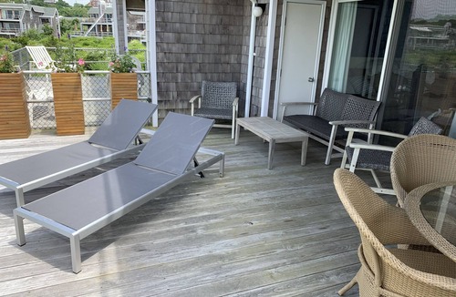 Montauk Condo | Updated Modern Waterfront condo with private beach, pool, tennis, pier & more.