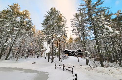 Winhall Ski Chalet | Vermont Escape near Stratton with Hot Tub, Game Room, Fireplace & Pond Views