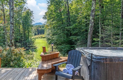 Jay House | View of Jay Peak from the Hot Tub!