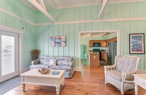 Port Bolivar House | Walk to Beach Home with Hot Tub and Deck in Gilchrist