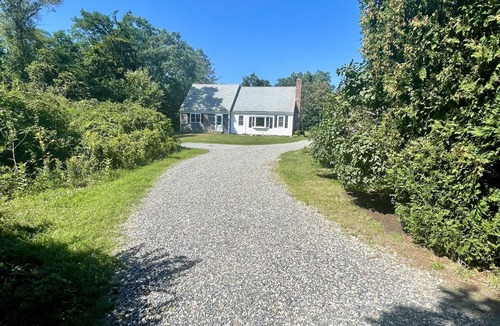 East Orleans House | Walk to Beach, Home with Central A/C. Private Acre+ Lot