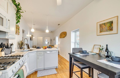 Keansburg House | Walk to Beach: Keansburg Home w/Patio & Fire Pit!