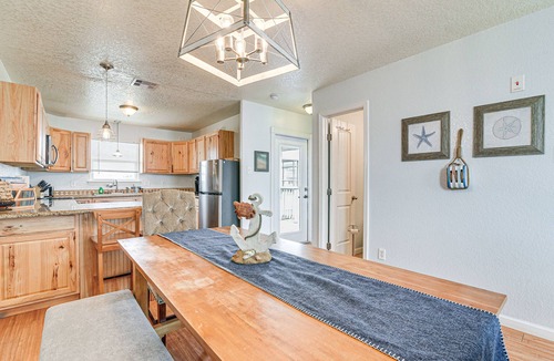 Surfside Beach House | Walk to Shore & Eats: Surfside Beach Gem w/Deck