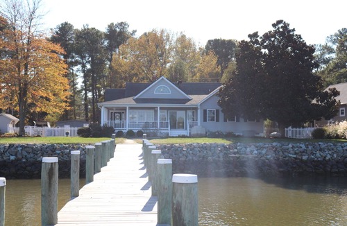 Tall Timbers House | WATERFRONT 3000 SQFT HOME W/PIER, WRAP PORCH, KAYAK, PADDLE BOARD, FIRE PIT