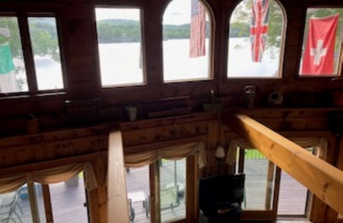 Castleton Ski Chalet | Waterfront Chalet with expansive views of lake & mountains.