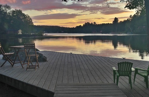 Unity House | Waterfront home with magnificent sunsets on tranquil lake