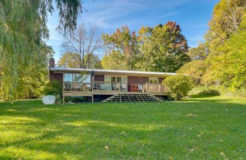 North Hero House | Waterfront Lake Champlain Home with Spacious Deck!