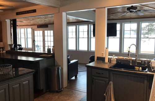 Laconia House | Waterfront Lake Winnisquam House, Guest House & Barn Game Rm, Sleeps 16 w/Beach