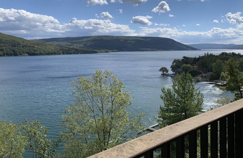 Holcomb Apartment | Waterfront Retreat on Canandaigua Lake (End Unit Condo)