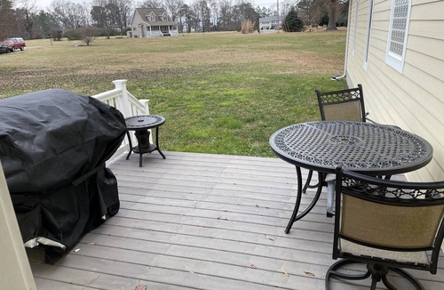 Mount Holly House | Waterfront with dock, kayaks, canoe, 4-bedroom, sleeps 10