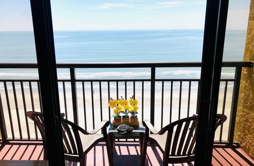 Myrtle Beach Condo | Winter Rates! Flawless Direct Oceanfront Suite @ The Caravelle
