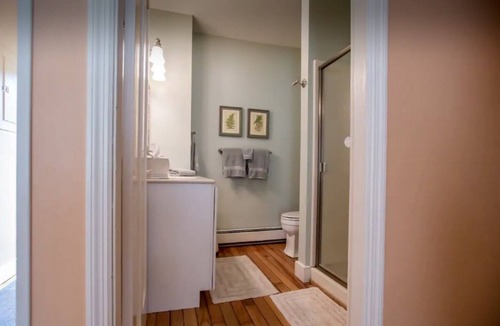 Town of Sharon Apartment | Within walking distance of shops & restaurants in historic Sharon Springs
