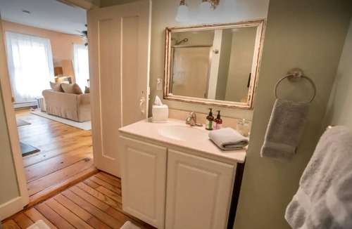 Town of Sharon Apartment | Within walking distance of shops & restaurants in historic Sharon Springs