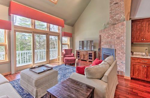 Grantham House | Wooded Waterfront Grantham Home Less Than 10 Mi to Ski!