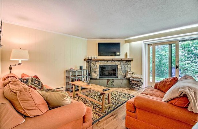 Ski-In and Ski-Out Peru Condo at Bromley Mountain