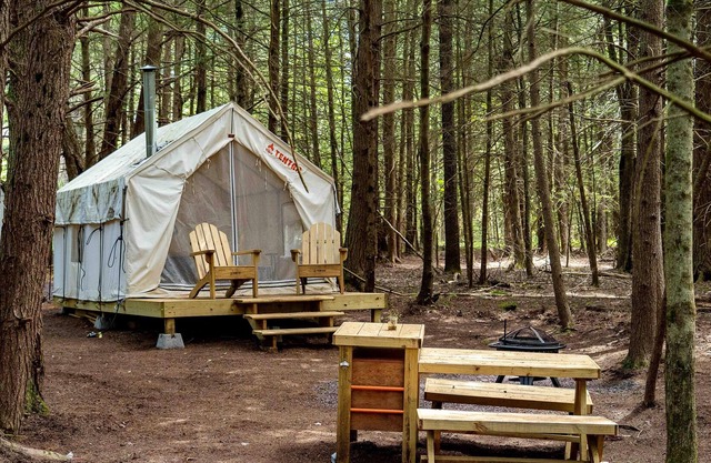 Tentrr Signature Site At The Catskill Retreat Camp 