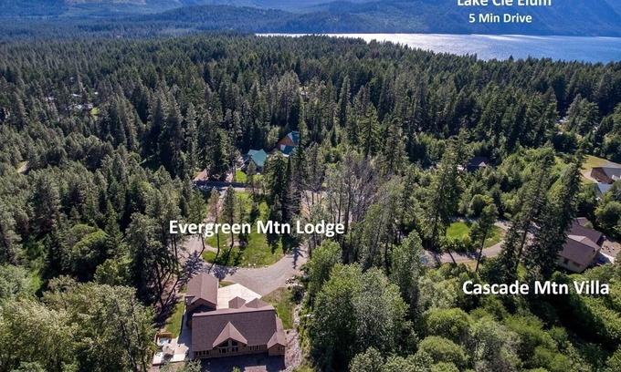 Cle Elum House | 3rd Night FREE NOW-Ultimate Private Family Compound, 3+ acres-GameRm